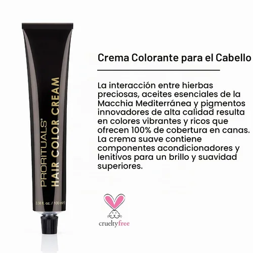 Vista 3 de Prorituals Crema para el cabello ASH BLONDE PLATINUM IRIDESCENT -10 ABP /10.21