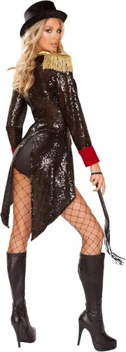 Vista 2 de Roma Costume 4 piezas Ringmaster of Circuses, Multi