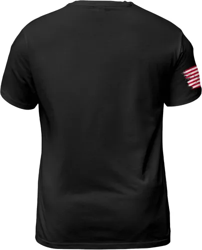 Vista 2 de I'm A Dad Grandpa and Veteran American 2D T-Shirts for Mens, Vintage Patriotic 2D T-Shirts for Papa Grandpa