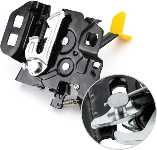 Vista 3 de FR3Z16700B - Cerradura de pestillo de capó FR3Z-16700-B Reemplazo para Ford Mustang Shelby GT350 GT350R EcoBoost GT V6 V8 FR3Z16700A FR3Z-16700-A