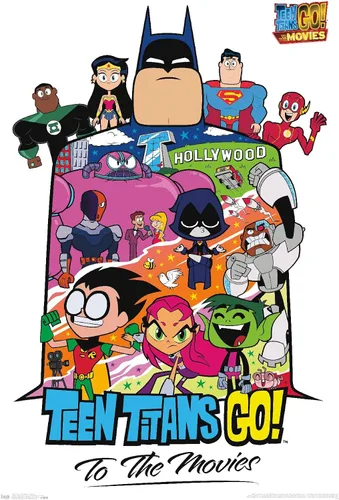 Vista 11 de Trends International DC Comics Movie Teen Titans Go! To The Movies - Póster de pared de collage, 22.4 pulgadas de largo x 14.7 pulgadas, versión