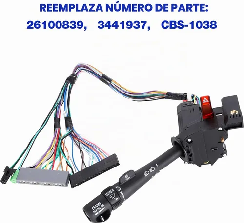 Vista 4 de 26100839 Interruptor de señal de giro para Chevy Silverado GMC Sierra 1999-2002