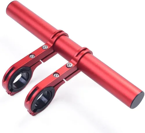 Vista 11 de UPANBIKE Bike Handlebar Extender Aluminum Alloy Bracket Extension For Bicycle Speedometer Mount Headlight Flashlight Lamp Holder
