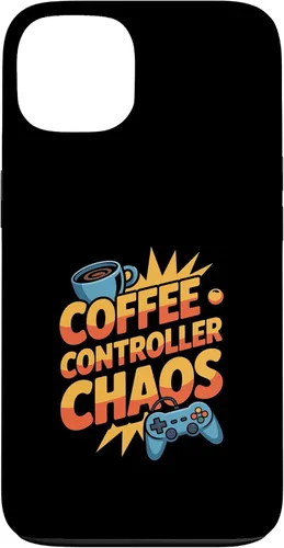 Vista 7 de Coffee Controller and Chaos Gamer Parents Mom and Dad Case for iPhone XR