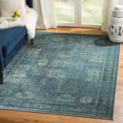 Vista 20 de SAFAVIEH Vintage Collection - Alfombra de pasillo de 2 pies 2 pulgadas x 6 pies, morado y fucsia, viscosa, diseño oriental envejecido