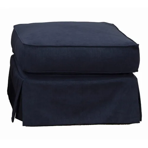 Vista 5 de Sunset Trading Horizon Ottoman, configurable, azul marino