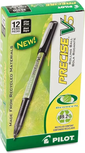 Vista 2 de PIL26300 - Precise V5 BeGreen - Bolígrafo de bola rodante, paquete de 12