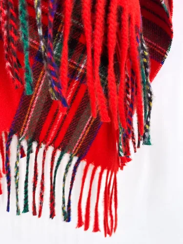 Vista 15 de Moss Rose Chal de viaje para mujer, capa tipo poncho de frente abierto para otoño e invierno