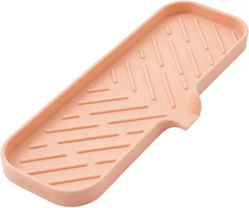 Vista 19 de MicoYang Jaboneras de Baño de Silicona con Boquilla de Drenaje - Organizador de Fregadero de Baño y Cocina, Soporte para Esponja, Bandeja de Jabón