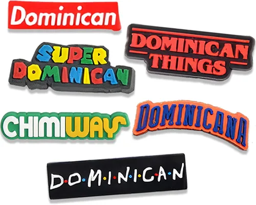 Vista 3 de 13 dijes de cocodrilo filipino y dominicano decoración de zapatos de cultura caribeña Madreperla vidrio aventurina