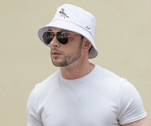 Vista 64 de ZLYC Gorra de pescador bordada de moda unisex para hombres y mujeres