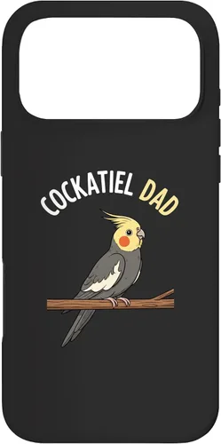 Vista 22 de Bird: Cockatiel Dad, Proud Parrot Parent Vibe Case for iPhone 16