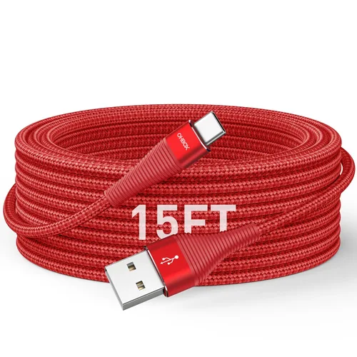 Vista 14 de Cable corto USB C, cable USB C a USB C de 100 W, cable de carga rápida de 1 Negro