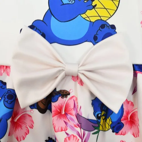 Vista 5 de xikcomjr Lindo vestido de niña de dibujos animados vestido casual de verano anime fiesta de cumpleaños vestido hasta 2-8 años