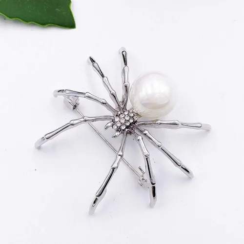 Vista 6 de LAXPICOL Broche de araña de moda para Halloween para mujeres y hombres