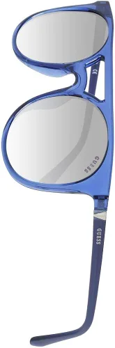 Vista 2 de Gafas de sol Guess (GU-6926-S 90B) Transparente Azul - Matt Blue - Grey Gradient lens