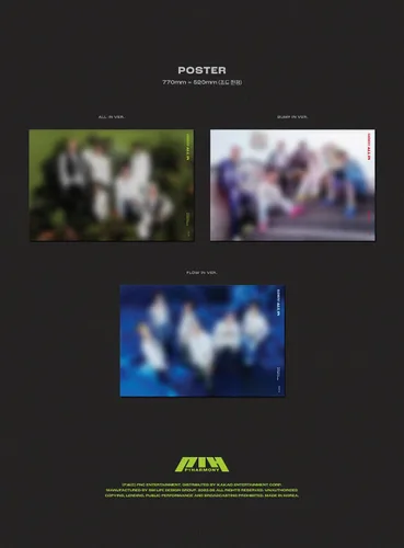 Vista 8 de P1HARMONY HARMONY ALL IN 6th Mini álbum ALL IN + BUMP IN + FLOW IN - 3 Ver Set. K-POP SELLADO
