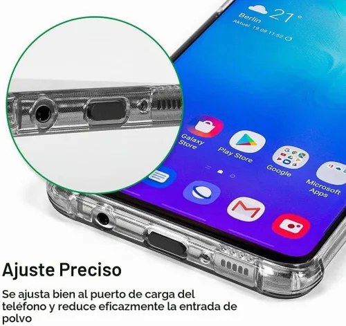 Vista 5 de 5 unidades USB C tapón antipolvo y 28 x altavoz de teléfono de malla adhesiva a prueba de polvo para iPhone Duo /18/17/16/15 Pro Max, Samsung Galaxy