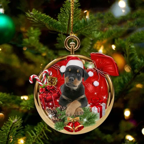 Vista 44 de Nazenti Adorno personalizado de bola de Navidad de pastor australiano – Adorno de perro personalizado para amantes de las mascotas, colgante