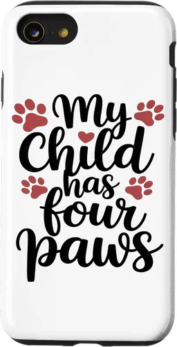 Vista 18 de My Child Has Four Paws Pet Parent Case for iPhone 17
