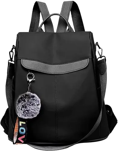 Vista 19 de Mochila para mujer, impermeable, antirrobo, bolsa de viaje, estiloA , L, Mochila