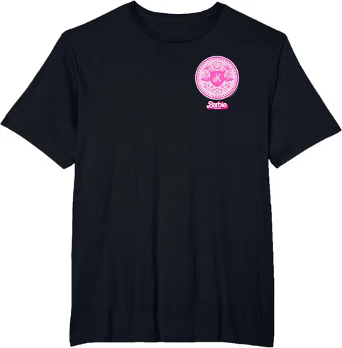 Vista 37 de Barbie The Movie - Camiseta con insignia de Ken Flamingo, Negro