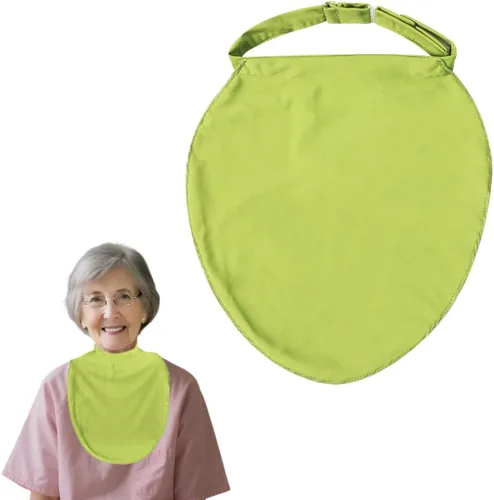 Vista 8 de Cubierta de traqueotomía, protector de estoma de cuello suave para pacientes con traqueotomía, transpirable y lavable, protección contra el polvo