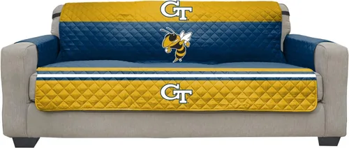 Vista 12 de Pegasus Sports NCAA - Funda protectora de microfibra para muebles con correas elásticas