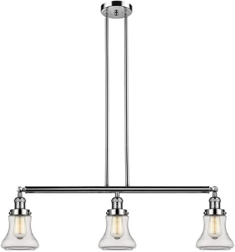 Vista 61 de Innovations 209-SN-HFS-82-SN-LED Colgante Isla LED de Franklin Restoration Collection 9.00 pulgadas Níquel