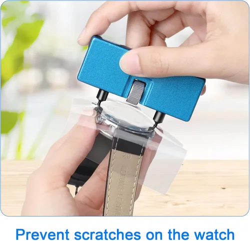 Vista 2 de Watch Battery Replacement Kit, Watch Back Remover for Rotate Open Watch Cover, Watch Opening Tool, Watch Strap Removal, Watch Case Opener with