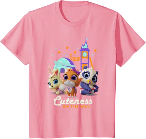 Vista 55 de Disney Camiseta Junior T.O.T.S. Cuteness On the Way Negro