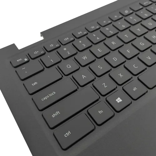 Vista 3 de Funda superior de repuesto para DELL Latitude 3420 E3420 Series Teclado retroiluminado Asamblea cubierta superior 4PX9K 04PX9K Negro Teclado