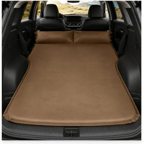 Vista 11 de SUV Air Mattress for Mazda CX-70, Inflatable Car Bed with Pillow, Soft Suede Travel Sleeping Pad for Car Camping,Grey