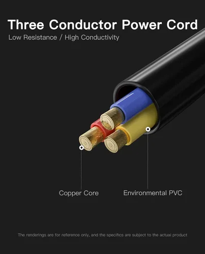 Vista 6 de Cable de carga rápida stio Compatible con Ninebot de Segway MAX G3/G2/G30/G30P/P65/P100S/F60, cable de alimentación de carga de 3 puntas, cable