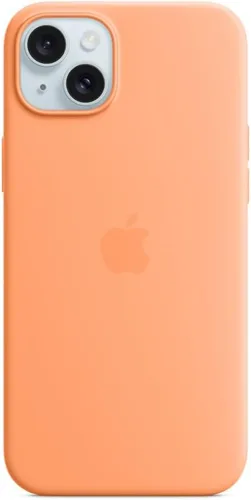 Vista 11 de Apple iPhone 15 Plus Funda FineWoven con MagSafe: Funda ligera para teléfono, compatible con carga inalámbrica, acabado suave tipo ante; Negro Rosa
