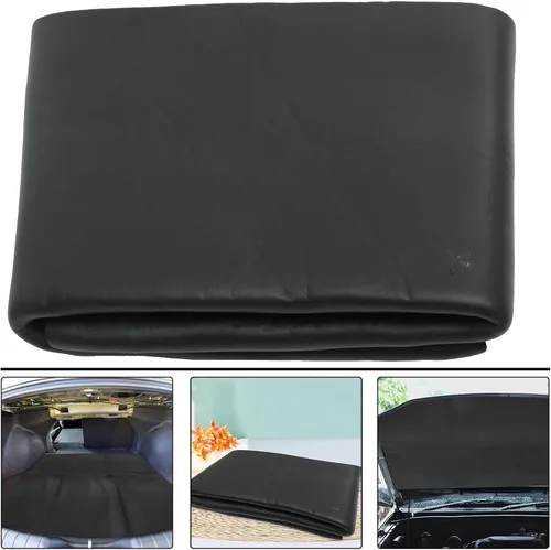 Vista 7 de Car Sound Deadening Insulation Mat 24x40 Inch 8mm Thick Black Vehicle Sound Absorbing Pad for Engine Hood Door Trunk Noise Reduction and Heat
