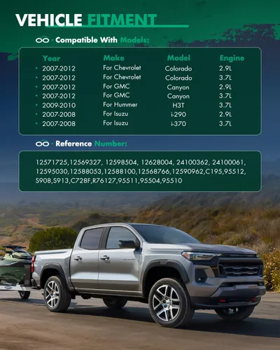 Vista 4 de SCITOO Kit de cadena de distribución del motor reemplaza para Chevy Colorado para GMC Canyon para Hummer H3T para Isuzu i-290 para Isuzu i-370