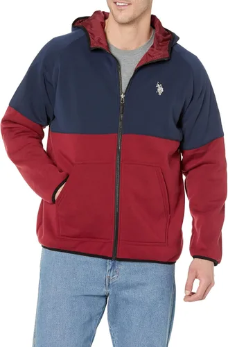 Vista 4 de U.S. Polo Assn. Chaqueta reversible de poliéster para hombre