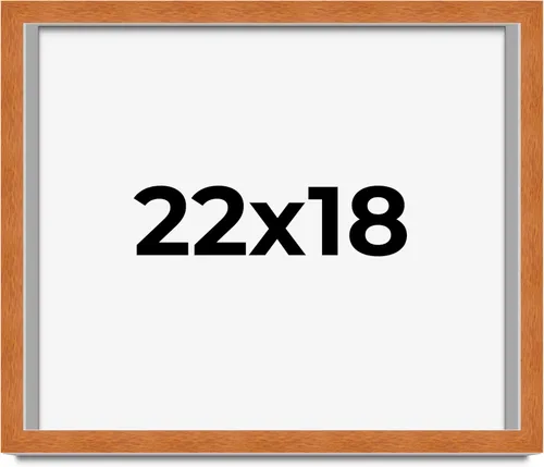 Vista 72 de Marco de 3 x 3 pulgadas de madera maciza de nuez y miel marrón con plexiglás acrílico UV, respaldo de tablero de espuma y accesorios para colgar