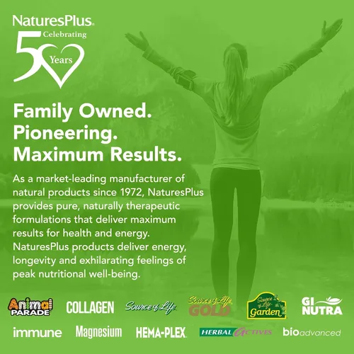 Vista 8 de NaturesPlus GI Natural Total Digestive Wellness - 90 tabletas de dos capas - con L-glutamina, probióticos, prebióticos y enzimas - Sin gluten - 30