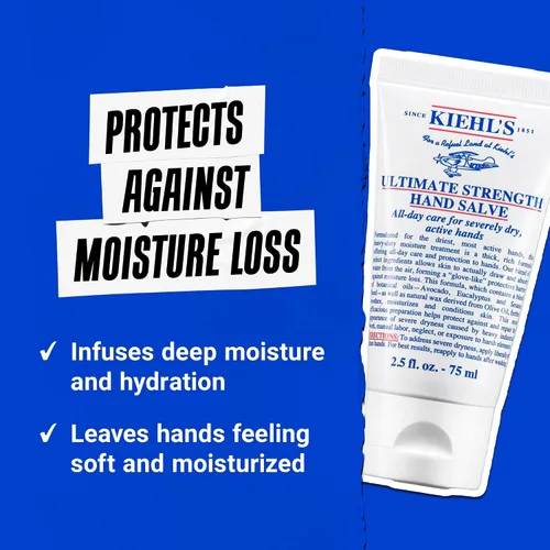 Vista 3 de Kiehl's Bálsamo de Manos Ultimate Strength, loción de manos profundamente hidratante, fórmula gruesa y rica para una hidratación intensa