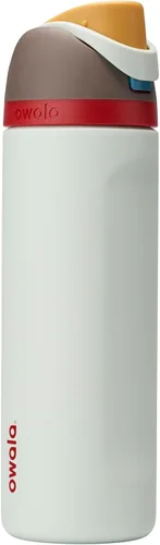 Vista 29 de Owala FreeSip - Acero inoxidable - 32 oz - Morado/Azul (pistas de esquí de los años 80)