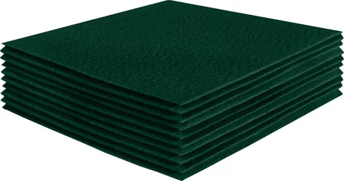 Vista 48 de FabricLA Hojas de fieltro acrílico para manualidades, cuadrados de fieltro precortados suaves de 4 x 4 pulgadas (3.9 in x 3.9 in), utiliza hojas