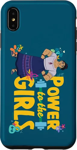Vista 11 de Carcasa para iPhone 16 Disney Encanto Luisa Power to the Girls