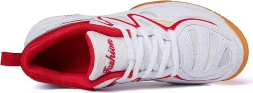 Vista 2 de Zapatos de pickleball para hombre, zapatos de bádminton, zapatos de tenis para interiores, zapatos de pista de raquetbol, squash, zapatos de voleibol