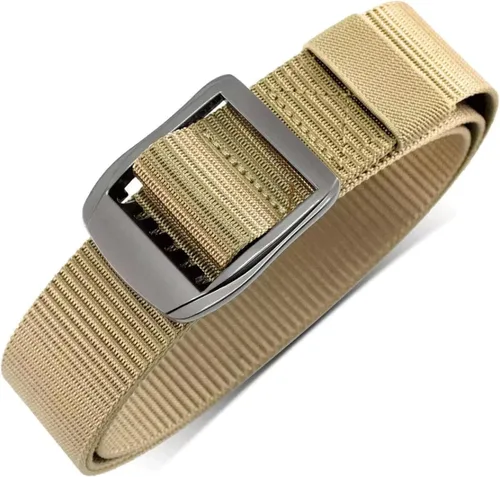 Vista 7 de CRAFTMEMORE Correa de nylon resistente táctica ajustable correa de cinturón militar con hebilla de metal SPB4