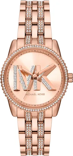Vista 15 de Michael Kors Bryant - Reloj cronógrafo para mujer de acero inoxidable y cristal pavé
