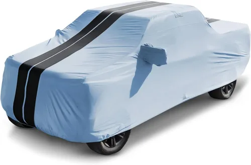 Vista 11 de iCarCover Funda de camión personalizada para Dodge Ram 1500 cabina regular, 6.5 pies, cama regular 1994-2010, impermeable, para todo tipo de clima
