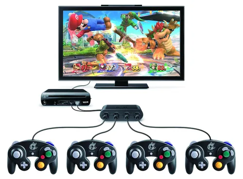 Vista 3 de Super Smash Bros GameCube Adapter for Wii U