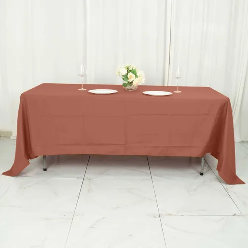 Vista 77 de Efavormart - Mantel rectangular, 60 x 102 pulgadas, resistente a las manchas y a las arrugas, lavable, mantel decorativo oblongo de tela de Amatista